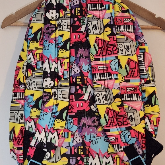 Disney Parks Artist Series Rafael Mickey Mouse Back to School Backpack Bag - Picture 4 of 12